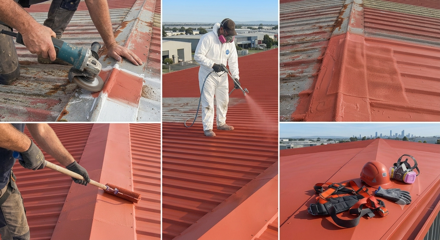 Metal Roof Restoration Waterproof Paint | Color Steel Tile Renovation Coating (OEM & Export Services)