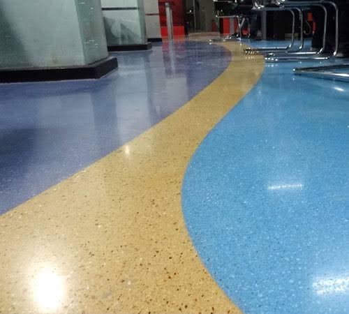Waterproof Color Sand Self-Leveling Floor Coating (OEM & Export Services)